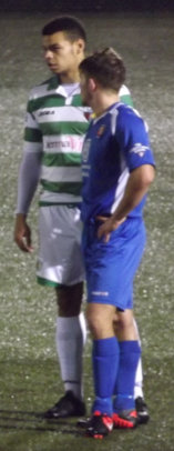 Jamie McDaid and Aaron Simms